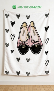 Chanel Throw Blankets